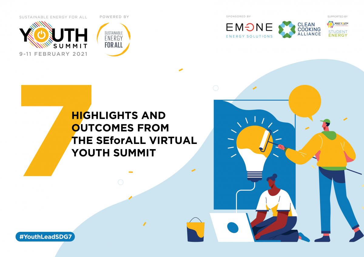 Seven Highlights and from the SEforALL Virtual Youth Summit